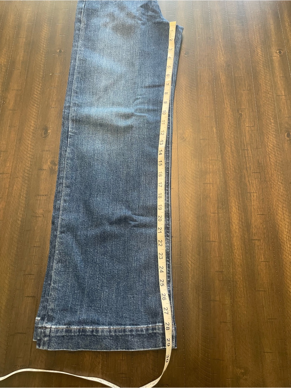 J. Crew NWT Women Classic Blue Wide-Leg Jeans sz26 CO136 - Picture 6 of 11